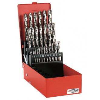 Jeu de 25 forets FACOM tailles 1-13 mm - 222A.TJ25