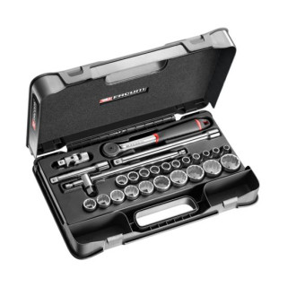 Coffret douilles 1/2 12 pans métriques S.161B FACOM - 26 pièces - S.161-4P12