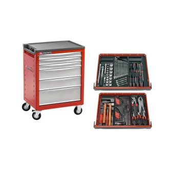 Composition V5 + Servante Chrono 6XL FACOM 6 tiroirs avec module - CHRONO.V5PF