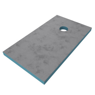 Rehausse pour receveur de douche a carreler 80x120cm - rainy linear 120 Aurlane - FAC389