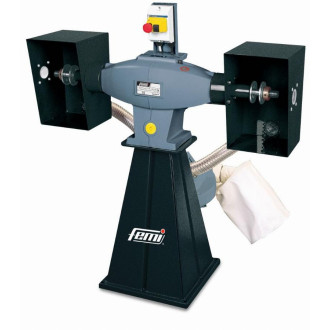 Touret à polir 2200 W FEMI - double brosse - gamme industrielle écologique - 203
