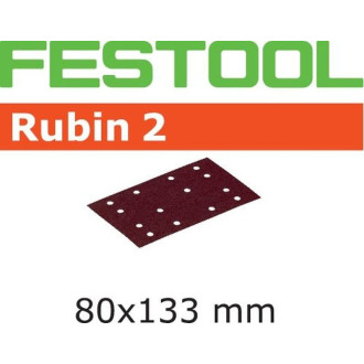 Abrasifs FESTOOL STF 80X133 P180 RU2 - Boite de 50 - 499052