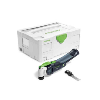 Outil oscillant osc 18 li e-basic vecturo + lame + box festool - sans batterie ni chargeur - 576591