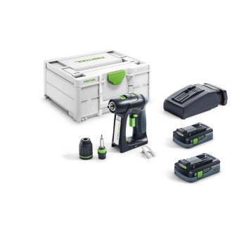 Perceuse-visseuse sans fil c 18 hpc 4,0 i-plus festool - 576435