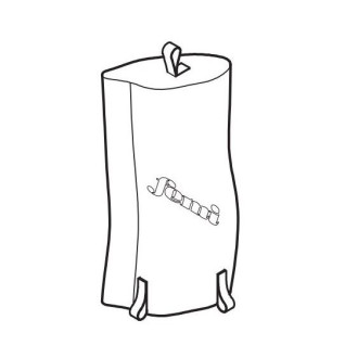 Sac filtrant en coton ø 370 x 640 mm 40 microns - 350 plus