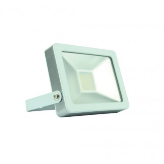 Projecteur plat smd 30w 2400 lm 6500k ip65 coloris blanc