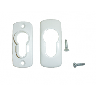 Rosace cylindre à clipper 2100c fapim - blanc 9016 - 2100c_qx