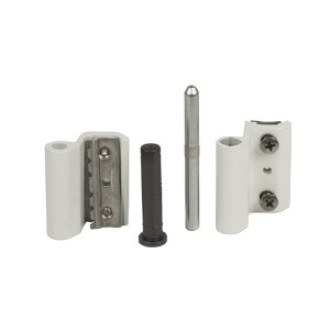 Paumelle grip+ fapim avec axe en acier inox ø7 mm - blanc 9016 - 9800a_qx