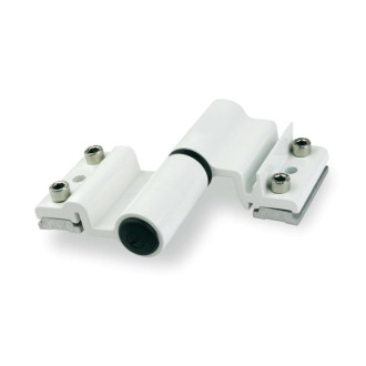 Paumelle à clamer 5504AI FAPIM pour porte lourde - Blanc 9010 - 5524A_32
