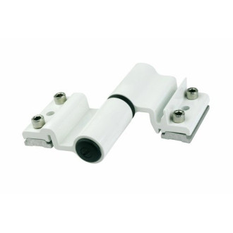  Paumelle à clamer 5511I alu noir FAPIM pour porte lourde - 5511I-37