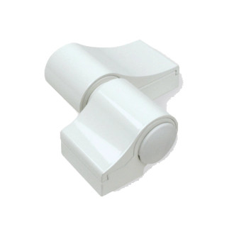  Paumelle Loira+ douille à visser rupture Blanc 9010 FAPIM - sans kit de fixation entraxe 67 ép.20 FAPIM - 7010VI-32