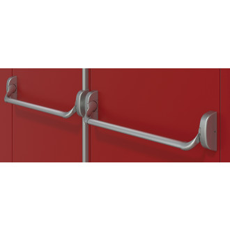 Kit anti-panique fapim oltre - barre 3 points haut et bas - gris 9006 - 8806/g5