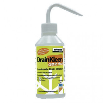 Produit de nettoyage bacs à condensats drain kleen shot - flacon 250 ml avec pipette