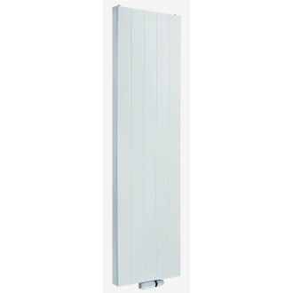 Radiateur panneau acier VERTEX STYLE 2 lames + 1 rangée d ailettes (21) - H: 2200 mm - L: 700 mm - 2457 W
