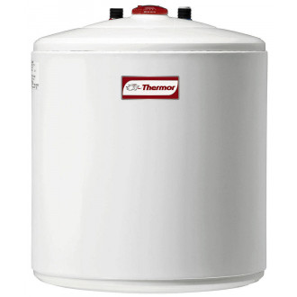 Chauffe eau électrique blindé petite capacité ristretto - monophasé - 30 litres sur évier - puissance : 2000 w - ø 338 mm - haut. 623 mm