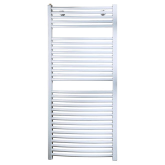 Radiateur sèche-serviettes OLA 2 chauffage central - Puissance : 601 W - H=1150 mm - L=500 mm - ANTHRACITE