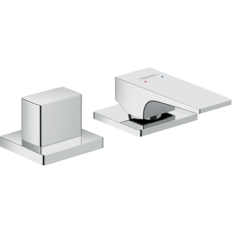 Mitigeur de baignoire 2 trous poignée manette chromé - 32548000
