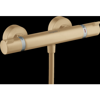Mitigeur Thermostatique douche HANSGROHE Ecostat  bronze brossé - 13116140