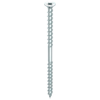Vis HECO-Topix-Plus Therm - Ø8x280mm - Tête Fraisée à poches de fraisage - Filetage sous tête - T40 - Boite de 50 - 61357
