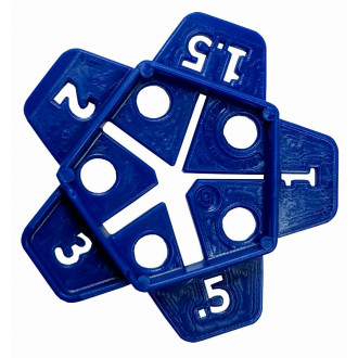 Cales faucille 0-10mm HEKA - 100 pièces - 014744
