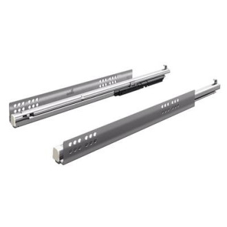 Coulisses HETTICH QUADRO V6+ 620mm - Silent system - 50KG 19mm gauche - 9102873