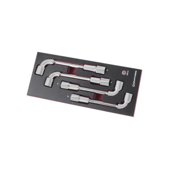 Coquille de clés à pipe débouchées 20-24 mm eva3 kraftwerk 4 pièces - 4903-30