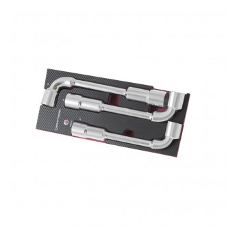 Coquille de clés à pipe débouchées 27-32 mm eva3 kraftwerk 3 pièces - 4903-31