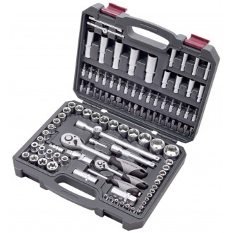 Coffret de douilles basic line 1/2 1/4 kraftwerk - 105 pièces - 204.103.601
