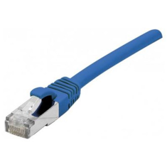 Cordon rj45 c6a sftp 7.5m lsoh bleu - snagless - protege rj