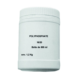 Polyphosphate en pot - Boîte de 800 ml