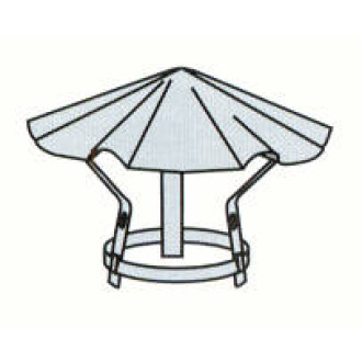Chapeau chinois - en INOX - N 3 - Ø int. 180/250 - Ø ext. 186/256