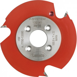 Fraise à rainurer P-System MD LAMELLO 100.9 x 7 x 22 mm pour ZETA - 132141