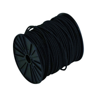 Sandow gaine en polyéthylène VISO - noir - Ø 8 mm - Le mètre linéaire - SL807NB