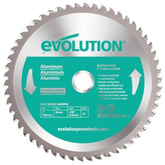 Lame scie aluminium 180 mm - 54 dents