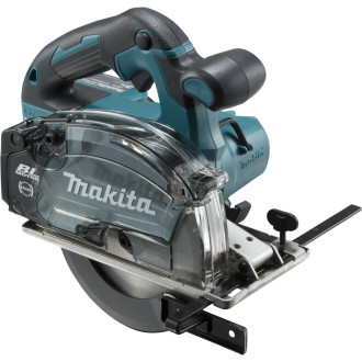 Scie circulaire à métaux 18 v li-ion 5 ah ø 150 mm  makita - 2 batteries, chargeur, coffret - dcs553rtj
