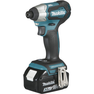 Visseuse à chocs 18 v li-ion 3 ah 140 nm  makita - 2 batteries, chargeur, coffret - dtd155rfj