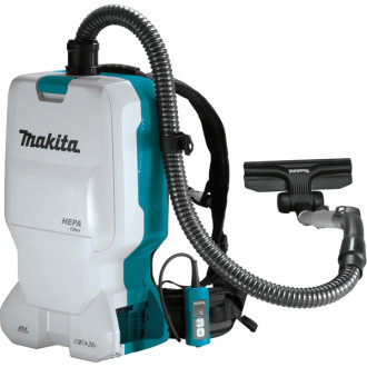 Aspirateur 36 v = > 2 x 18 v li-ion 110 mbar makita - sans batterie - dvc660z