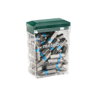 Boîte d'embouts pz2 sp 25 pièces metabo - 626711000