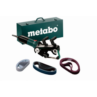 Ponceuse à tubes METABO RBE 9-60  Coffret avec set d'accessoires - 602183510