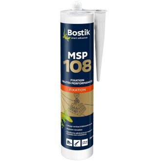 Cartouche Bostik Mastic MSP108 Blanc 290 ml - 30133127