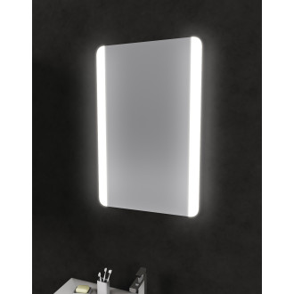 Miroir salle de bain led auto-éclairant border lines 70x45 Aurlane - MIR025