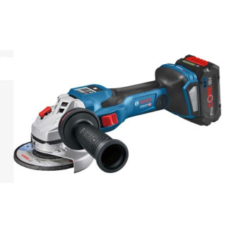 Meuleuse sans fil gws 18v -15 sc 2x8.0 ah bosch - 06019h6101