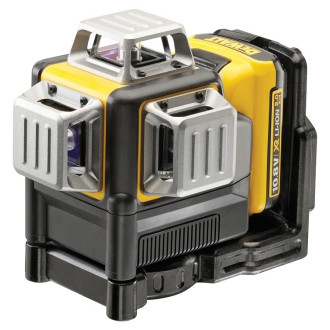 Laser 3x360° 10.8V 2.0Ah DEWALT Faisceau rouge + Batterie et chargeur - DCE089D1R