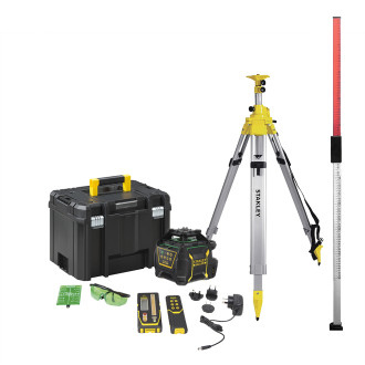 Pack investissement niveau rotatif rl750lg (li-ion) vert stanley - fmht77223-1
