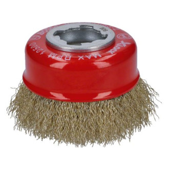 Brosse boisseau laiton x-lock bosch ø75 fil 0.30 mm - 2608620730