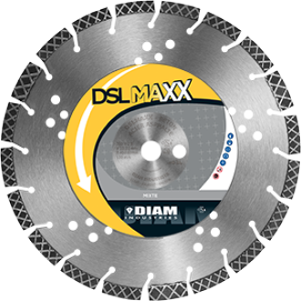 Disque diamant mixte diam ø230mm / 22.23 mm - dslmaxx230/22fd