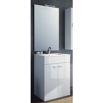 Ensemble Meuble MOTRIL 600 - Meuble coloris : Blanc Brillant