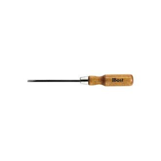 Tournevis BOST Manche bois mécanicien - Lame plate - 9 X 150 mm - 606450