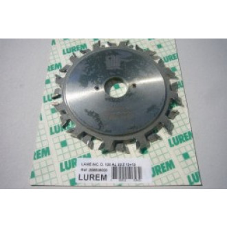 Lurem : Lame carbure inciseur 120 mm coupe mélaminé / stratifié