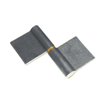 Paumelle de grille profilée en 80 mm lame au centre TORBEL - G.PRO.BL.080